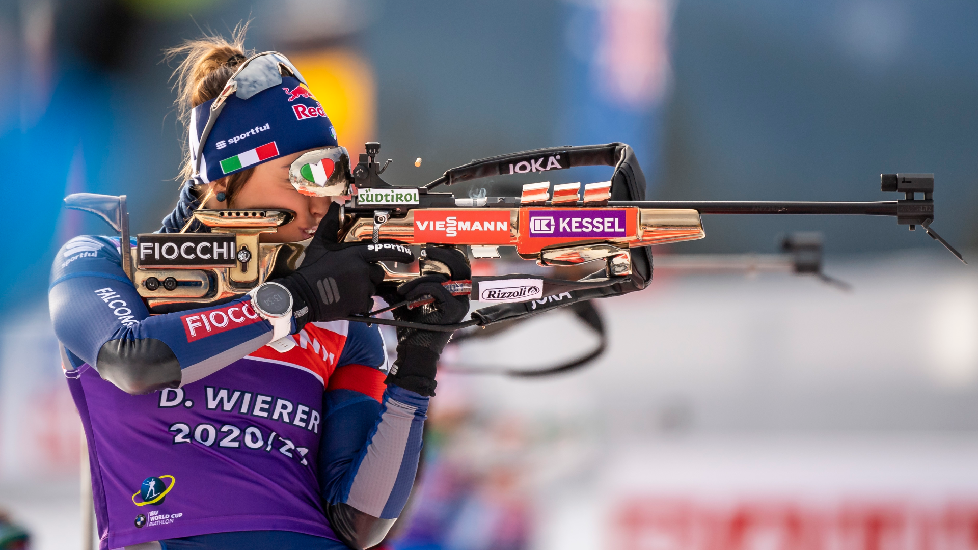 BIATHLON. ANOTHER MEDAL FOR DOROTHEA WIERER IN HOCHFILZEN.