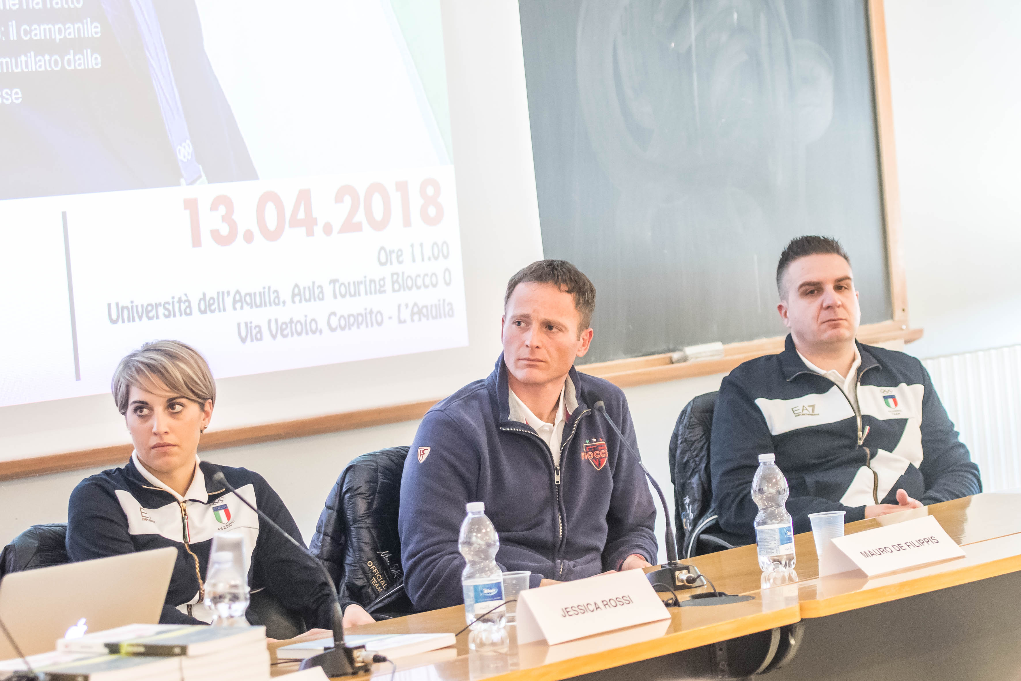 FIOCCHI MEETS 100 STUDENTS IN L’AQUILA