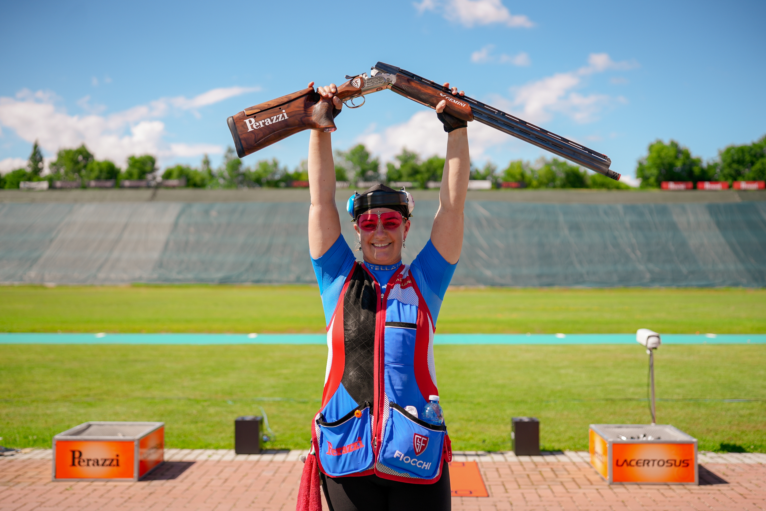 ZUZANA ŠTEFEČEKOVÁ: GOLD IN TRAP AT THE LONATO WORLD CUP