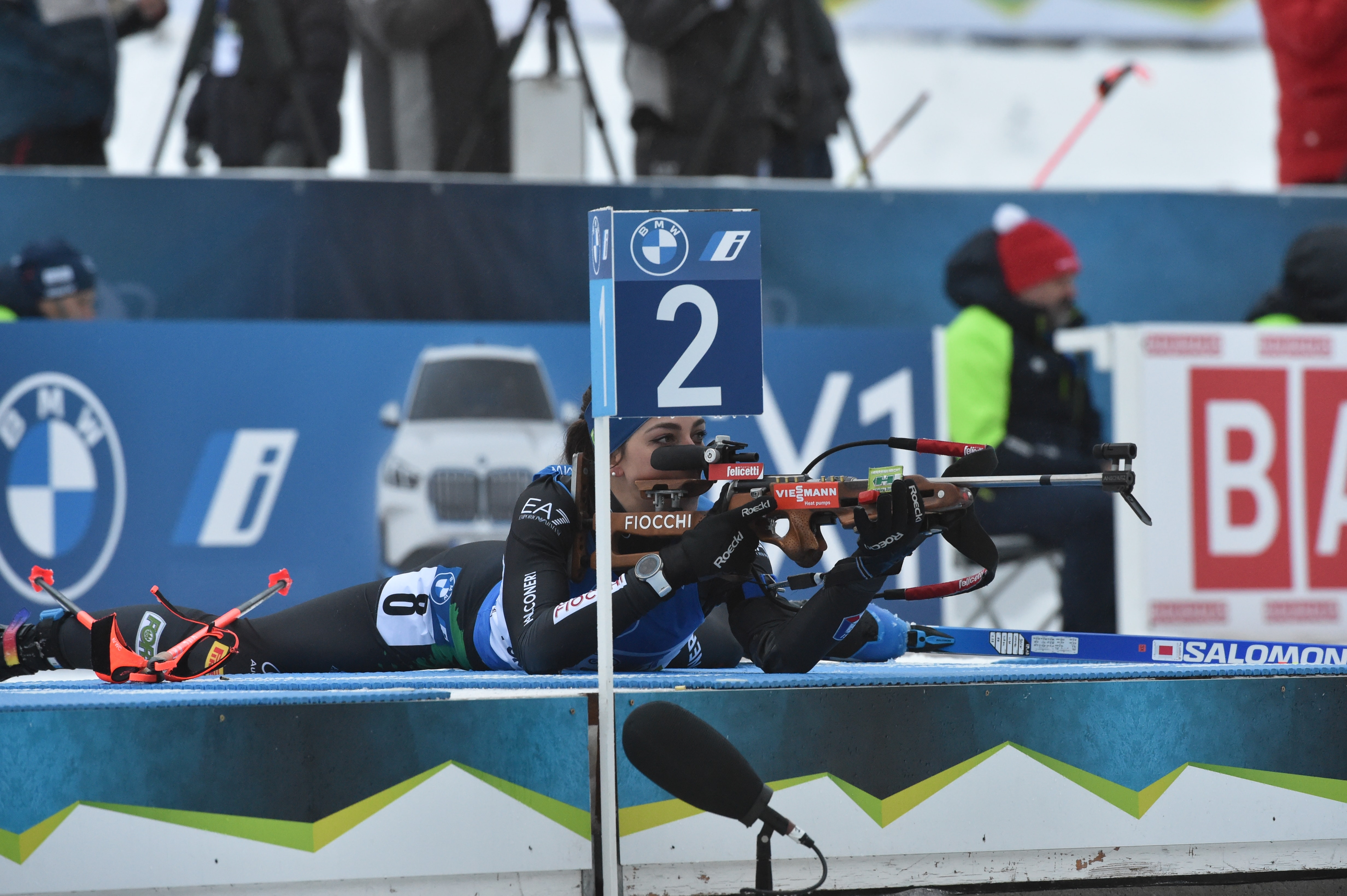 Biathlon. Lisa Vittozzi enlightens Ruhpolding