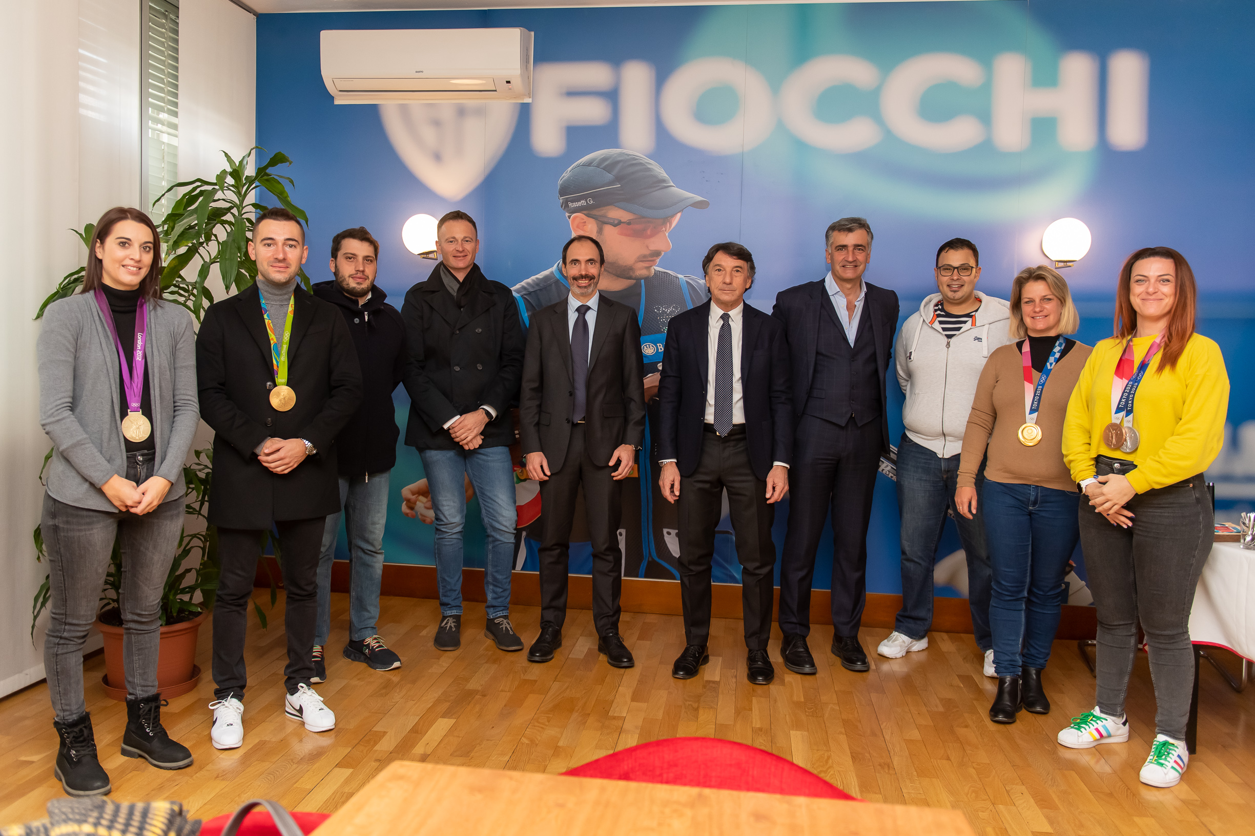 THE CHAMPIONS OF TOKYO 2020 GUEST OF FIOCCHI MUNIZIONI